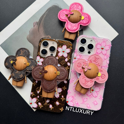 Cherry Floral LovePhone Case with Magsafe Holder