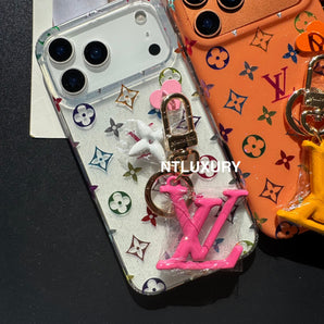 Baby's Breath Love Phone Case With Pendant